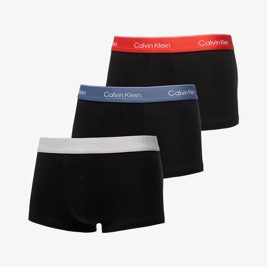 Calvin Klein Low Rise Trunk 3-Pack Black XL-alacsony-ár