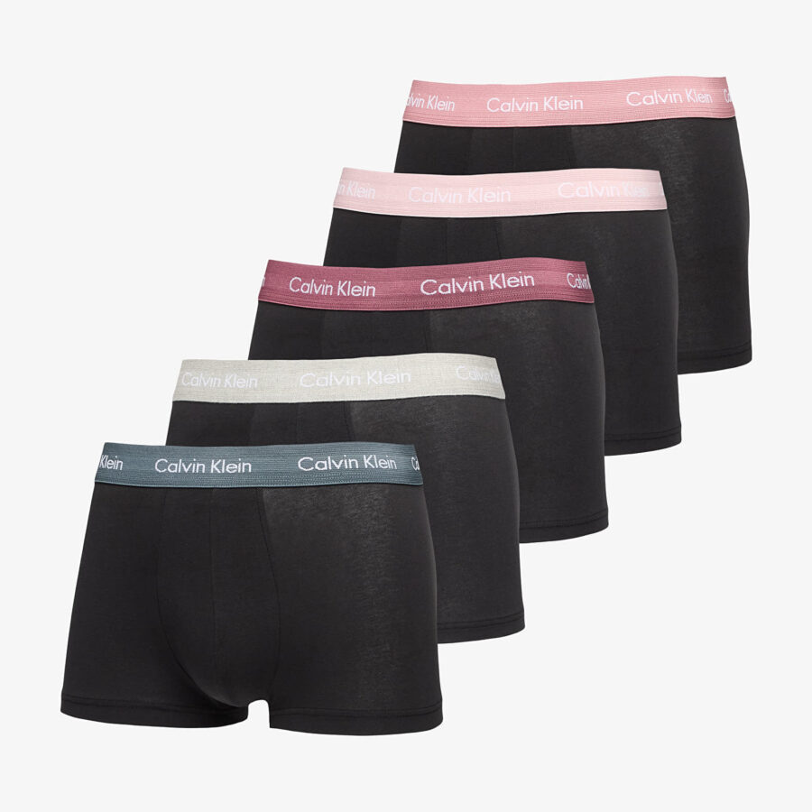 Calvin Klein Low Rise Trunk 5-Pack Black S-alacsony-ár