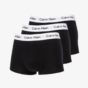 Calvin Klein Low Rise Trunks 3 Pack Black S-alacsony-ár