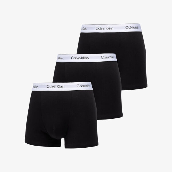 Calvin Klein Relaxed Fit Cotton Stretch Trunk 3-Pack Black M-alacsony-ár