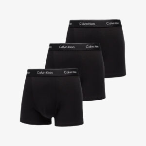 Calvin Klein Relaxed Fit Cotton Stretch Trunk 3-Pack Black S-alacsony-ár