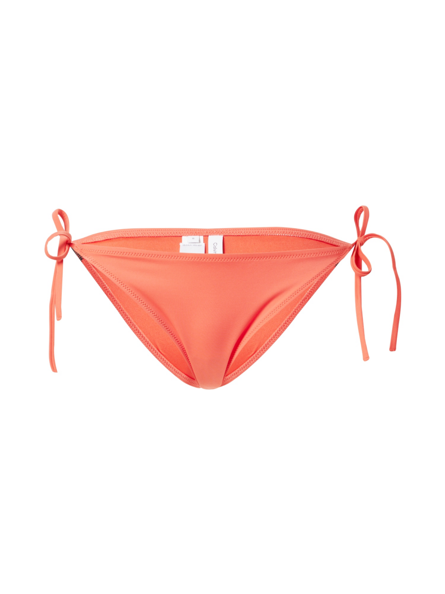 Calvin Klein Swimwear Bikini nadrágok  narancs / fekete / fehér-Ár