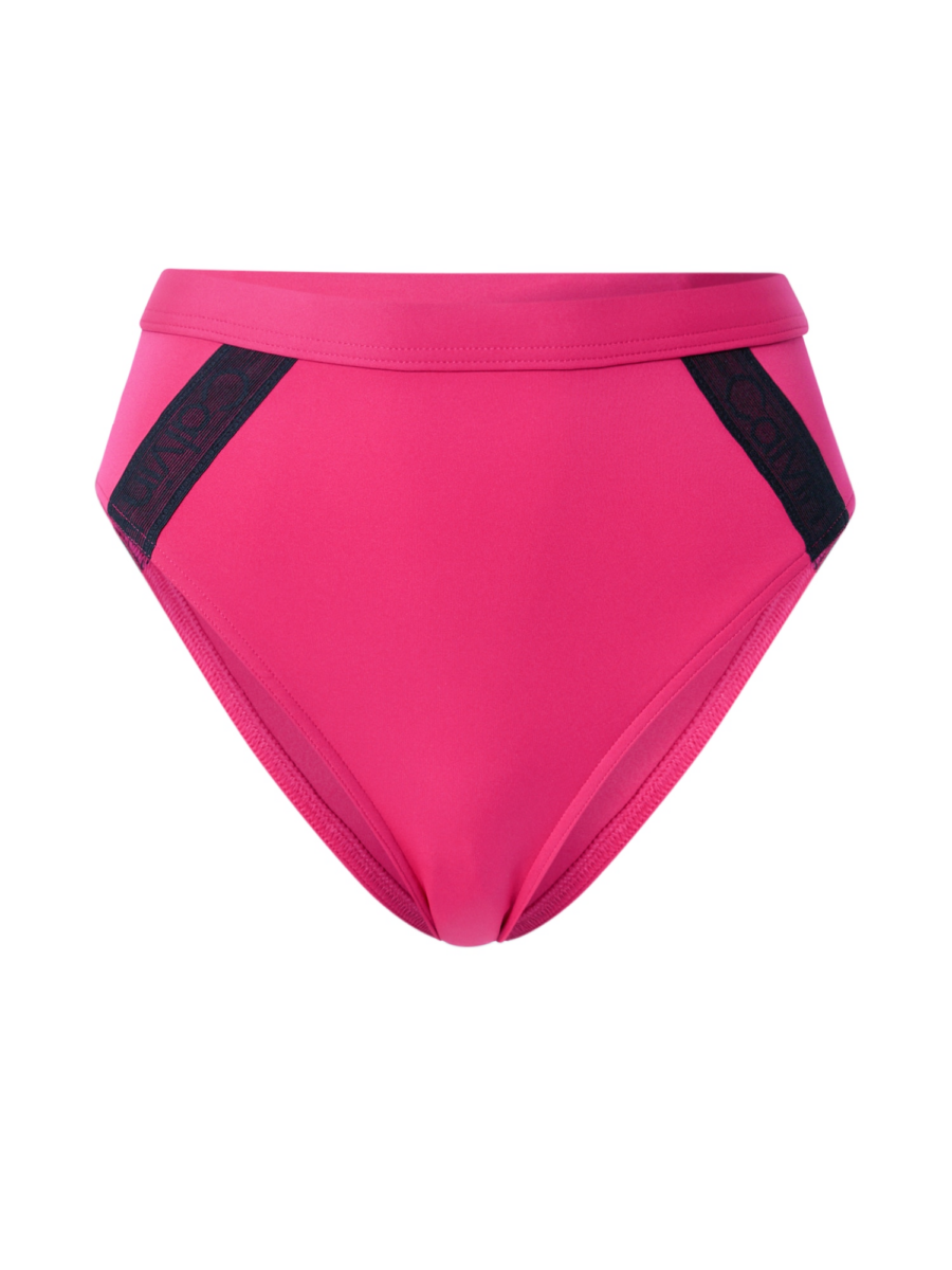 Calvin Klein Swimwear Bikini nadrágok  sötét-rózsaszín / fekete-Hungary