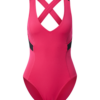 Calvin Klein Swimwear Fürdőruhák 'Plunge One Piece'  rózsaszín / fekete-Hungary