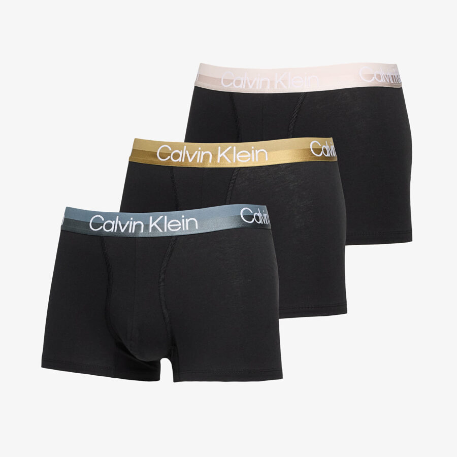 Calvin Klein Trunk 3-Pack Black M-alacsony-ár