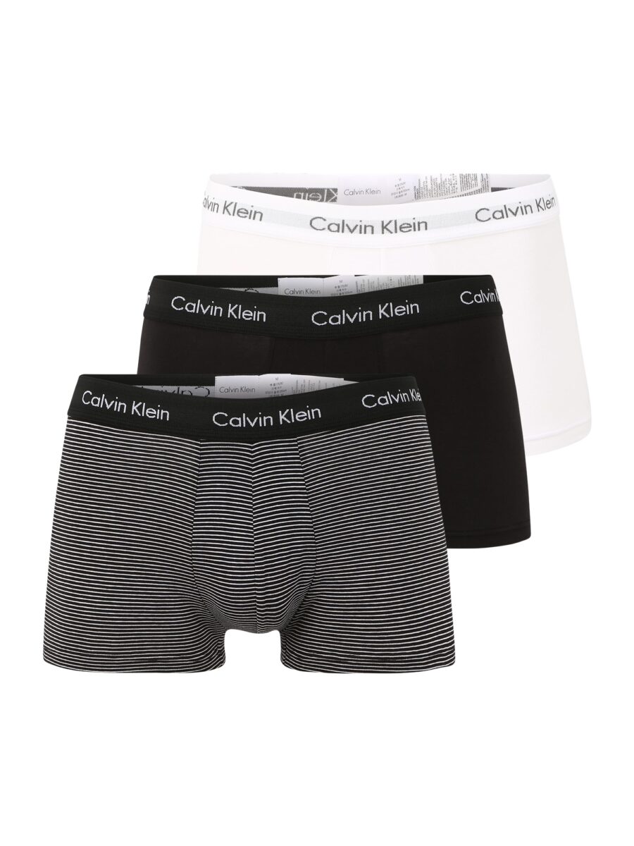Calvin Klein Underwear Boxeralsók  fekete / fehér-hu