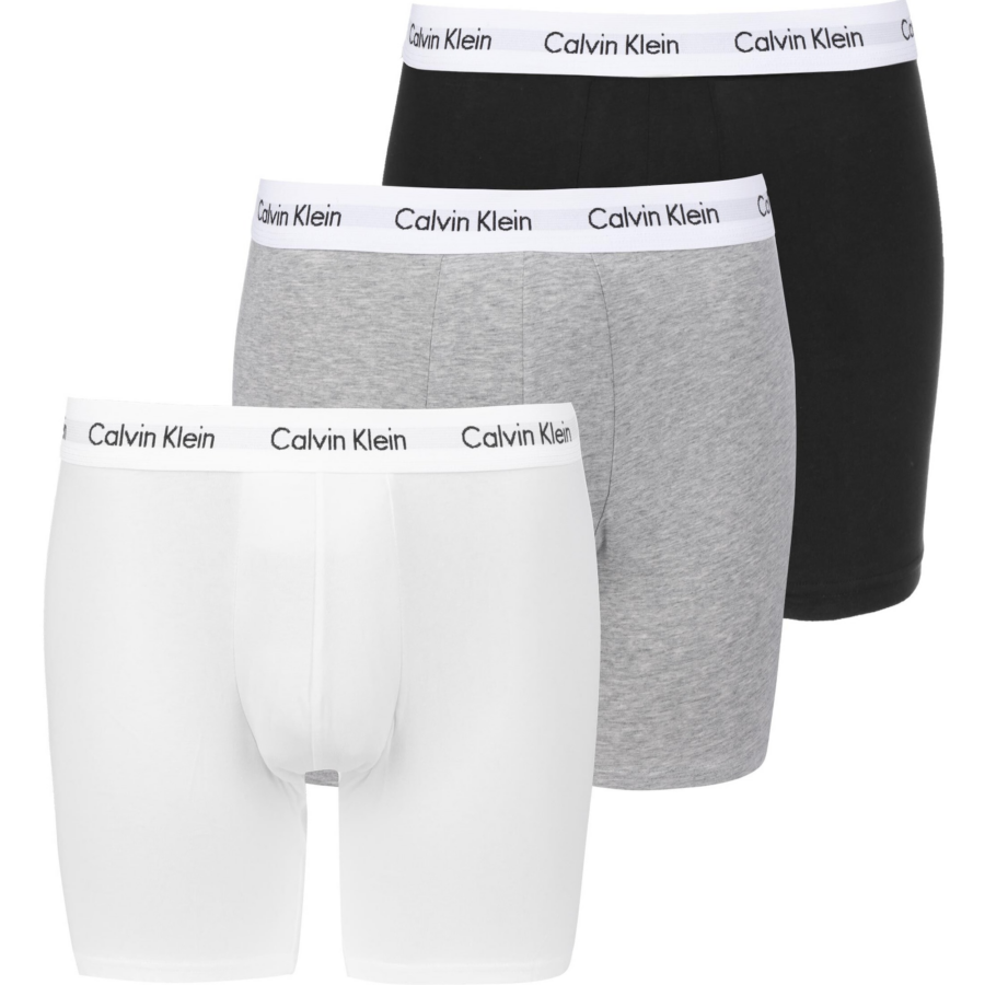 Calvin Klein Underwear Boxeralsók  szürke melír / fekete / fehér-Hungary