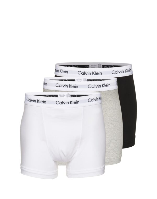 Calvin Klein Underwear Boxeralsók  szürke melír / fekete / fehér-hu
