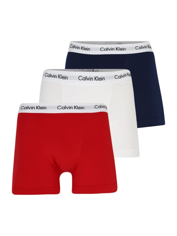 Calvin Klein Underwear Boxeralsók  tengerészkék / piros / fehér