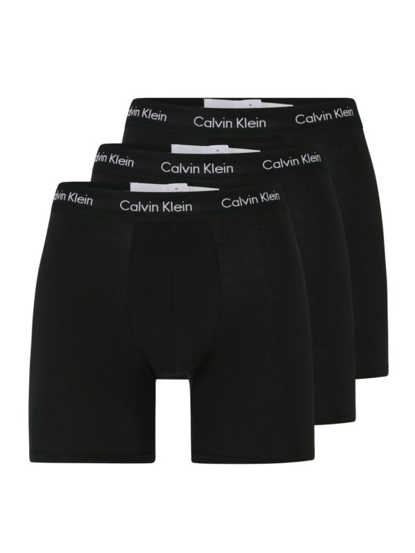 Calvin Klein Underwear Boxeralsók  világosszürke / fekete