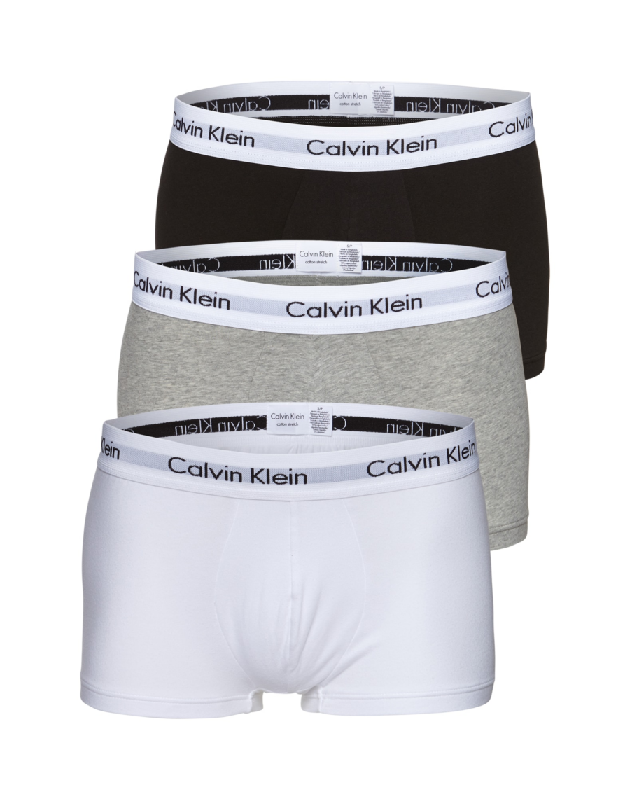Calvin Klein Underwear Boxeralsók  világosszürke / szürke melír / fekete / fehér-Hungary