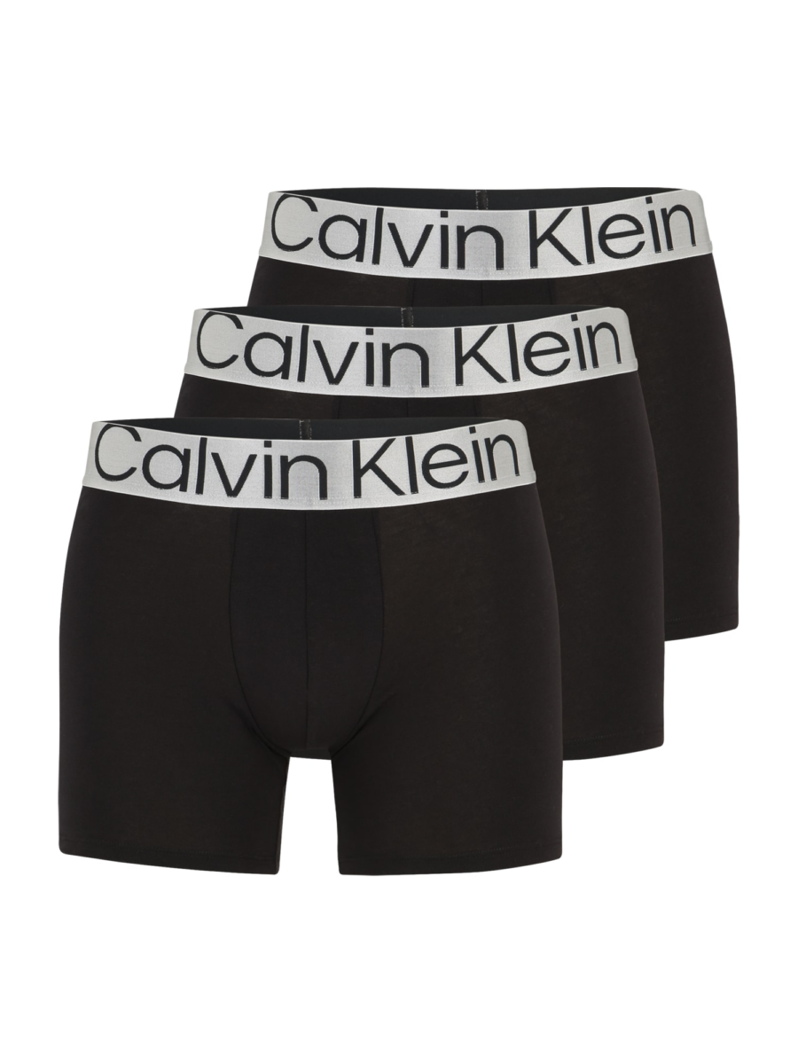 Calvin Klein Underwear Hosszú alsónadrág  fekete / ezüst-Hungary
