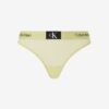 Calvin Klein Underwear Light Yellow Women's Thong - Women