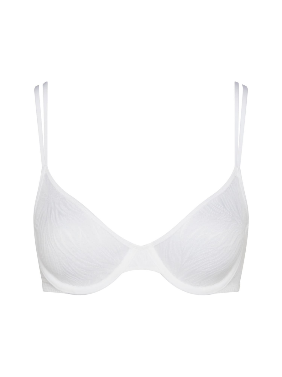 Calvin Klein Underwear Melltartó 'Sheer Marquisette'  fehér-Hungary