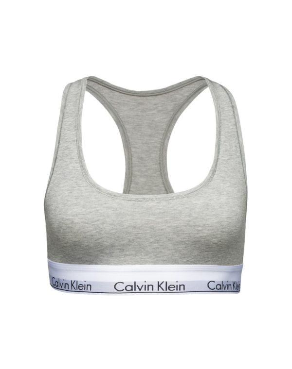 Calvin Klein Underwear Melltartó  szürke melír / fekete / fehér-Hungary