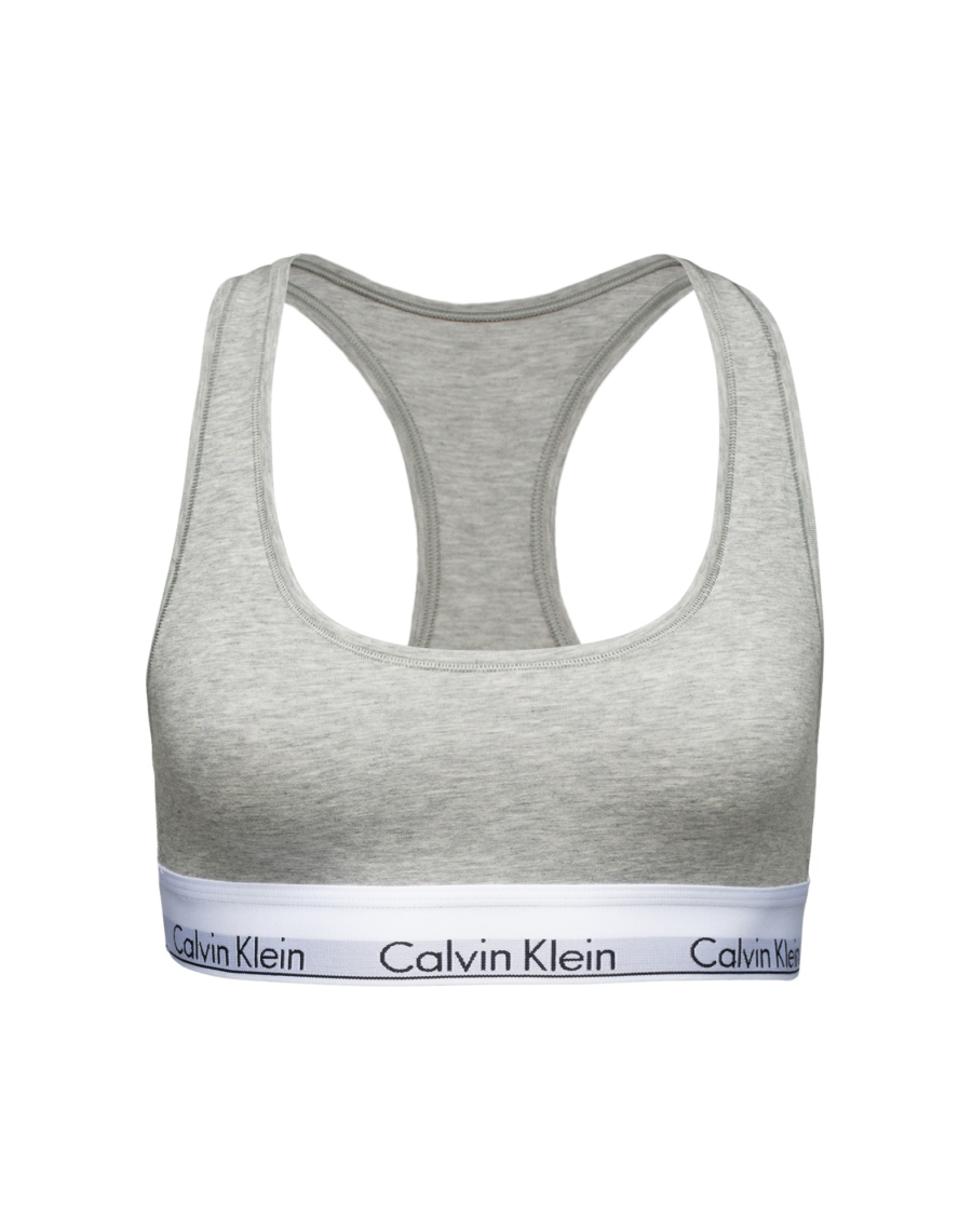 Calvin Klein Underwear Melltartó  szürke melír / fekete / fehér-Hungary