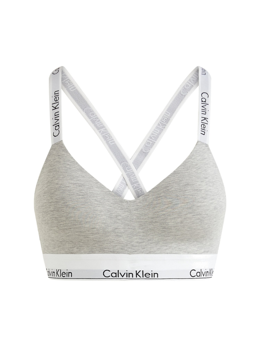Calvin Klein Underwear Melltartó  szürke melír / fekete / fehér-Hungary