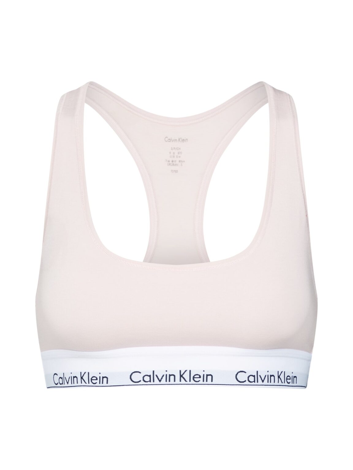 Calvin Klein Underwear Melltartó  testszínű / fekete / fehér