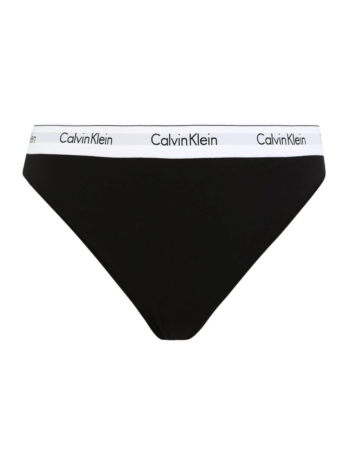 Calvin Klein Underwear Plus String bugyik  fekete / fehér
