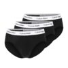 Calvin Klein Underwear Slip  fekete / fehér