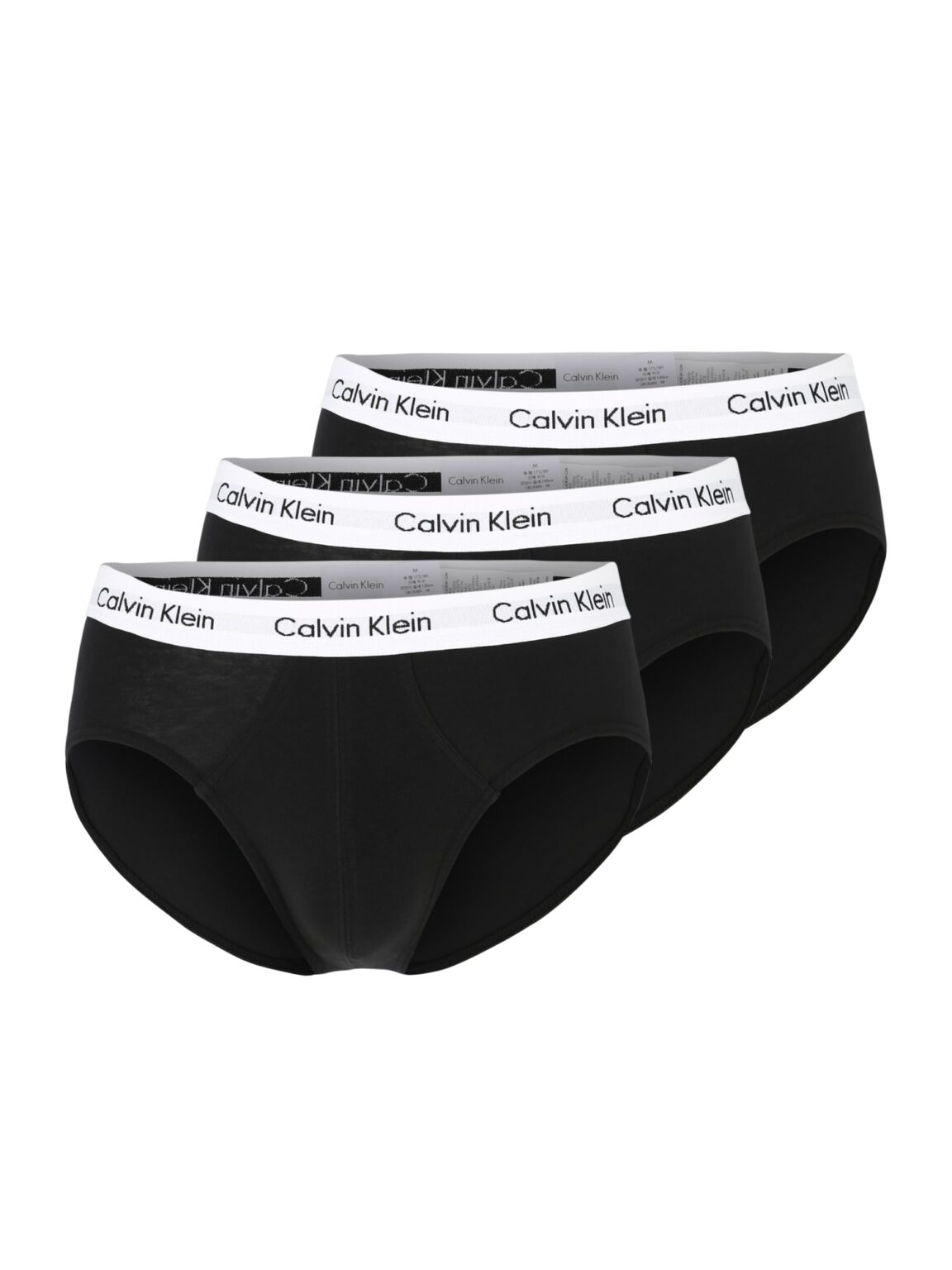 Calvin Klein Underwear Slip  fekete / fehér