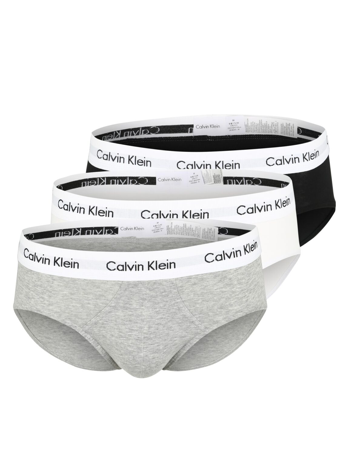 Calvin Klein Underwear Slip  szürke melír / fekete / fehér