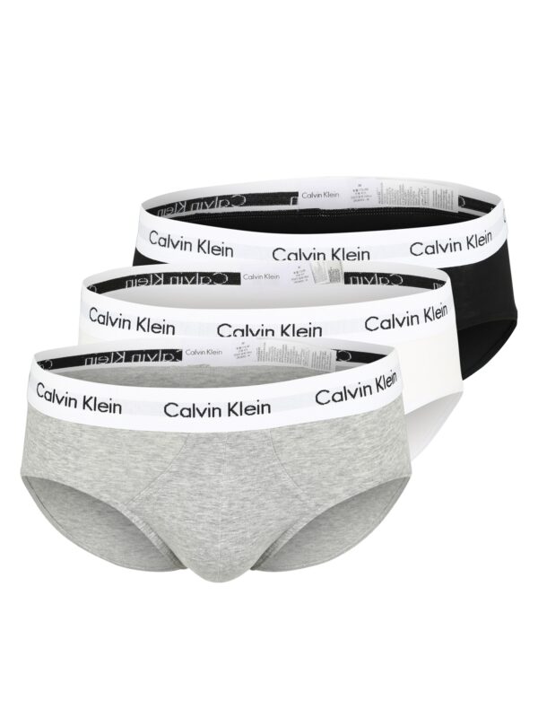 Calvin Klein Underwear Slip  szürke melír / fekete / fehér