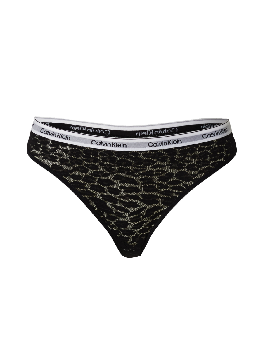 Calvin Klein Underwear String bugyik  fekete / fehér-Ár