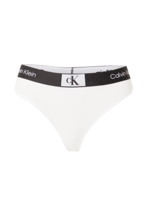 Calvin Klein Underwear String bugyik  fekete / fehér-Hungary