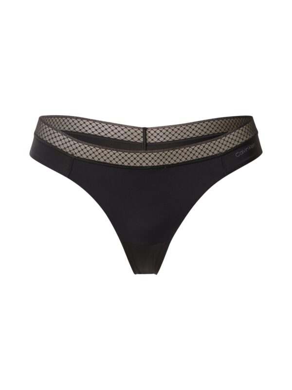 Calvin Klein Underwear String bugyik  fekete-hu