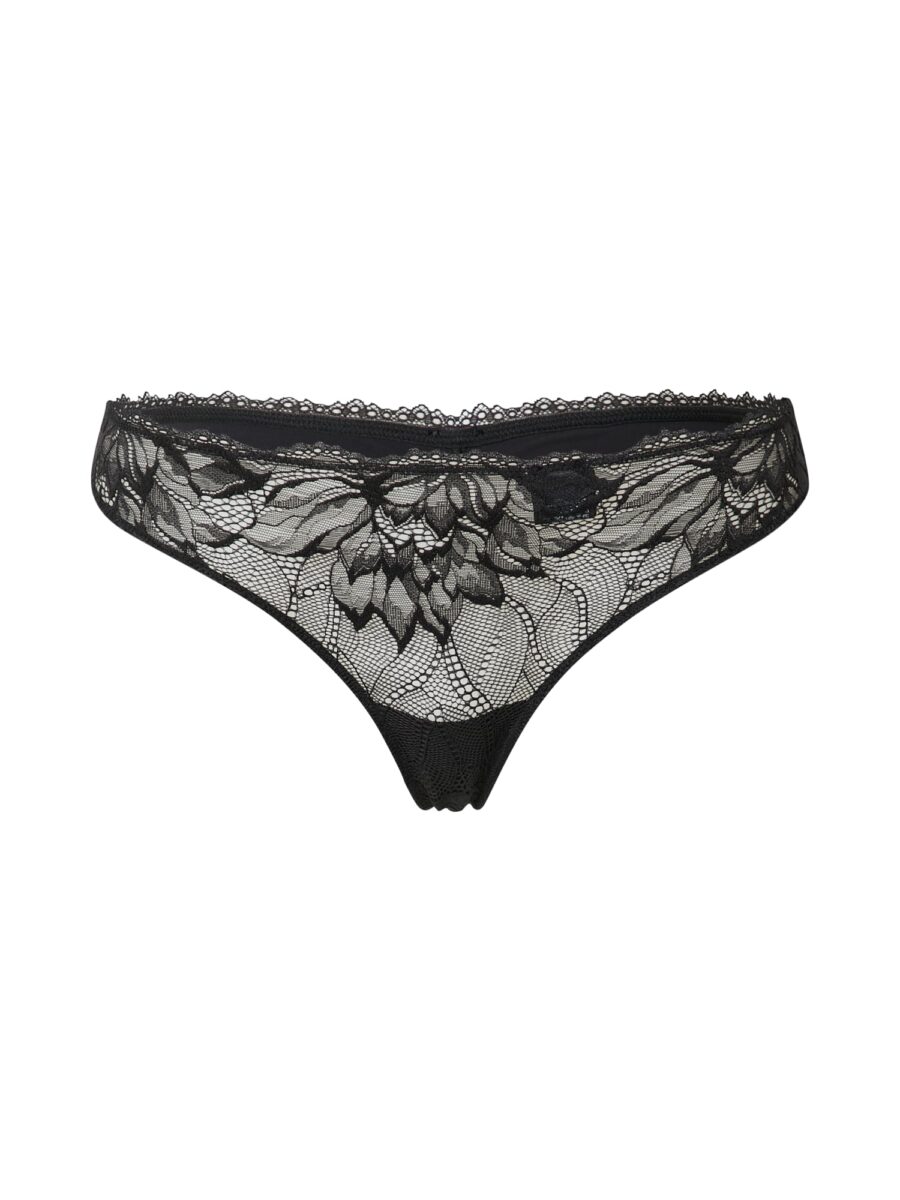 Calvin Klein Underwear String bugyik  fekete-hu
