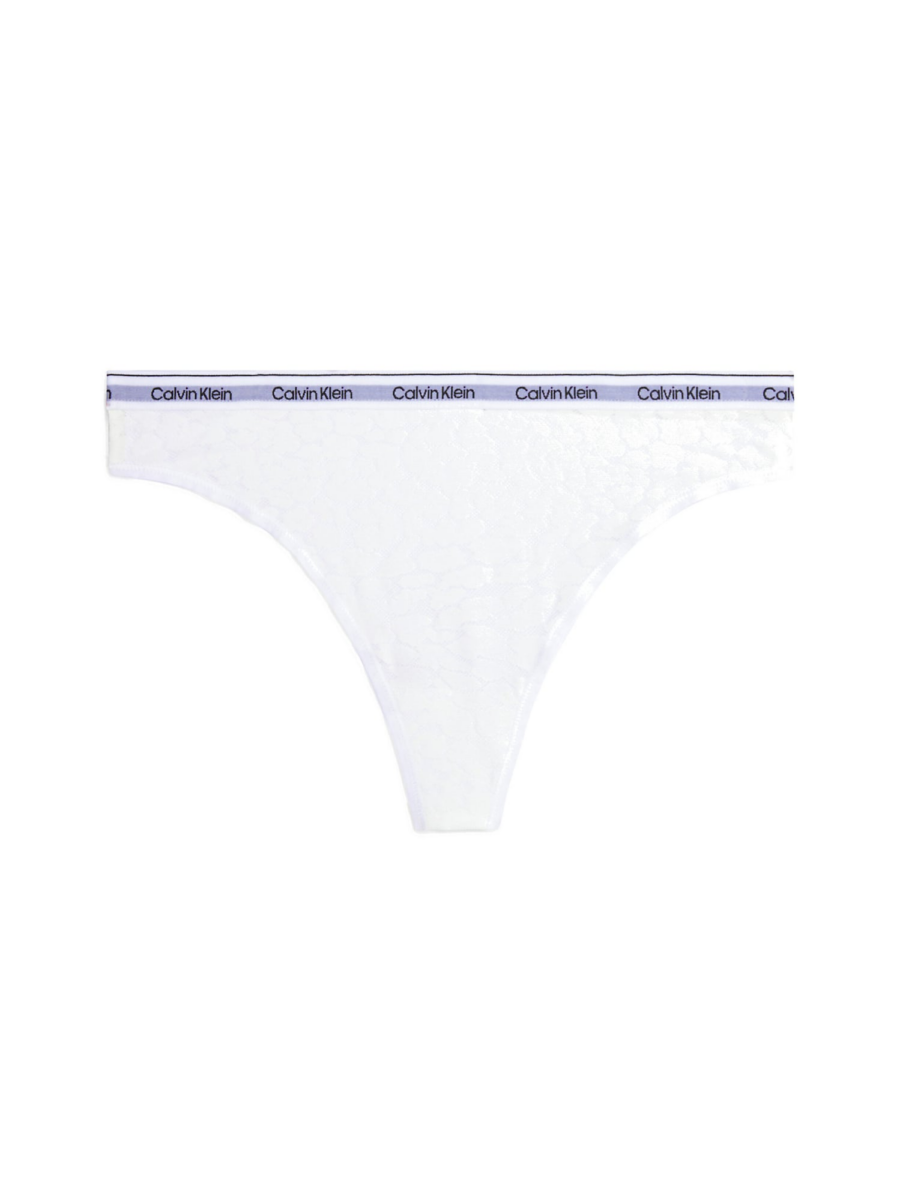 Calvin Klein Underwear String bugyik  lila / fehér-Ár