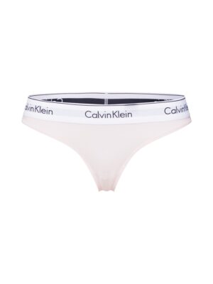 Calvin Klein Underwear String bugyik  rózsaszín / fekete / fehér