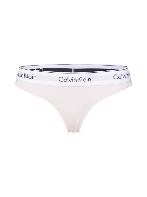 Calvin Klein Underwear String bugyik  rózsaszín / fekete / fehér