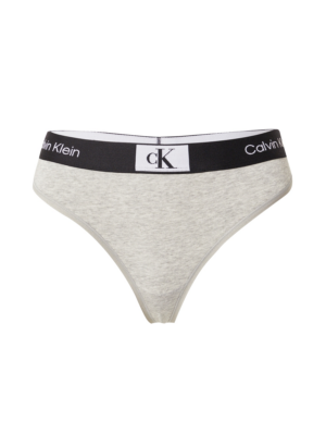 Calvin Klein Underwear String bugyik  világosszürke / fekete / fehér-Hungary