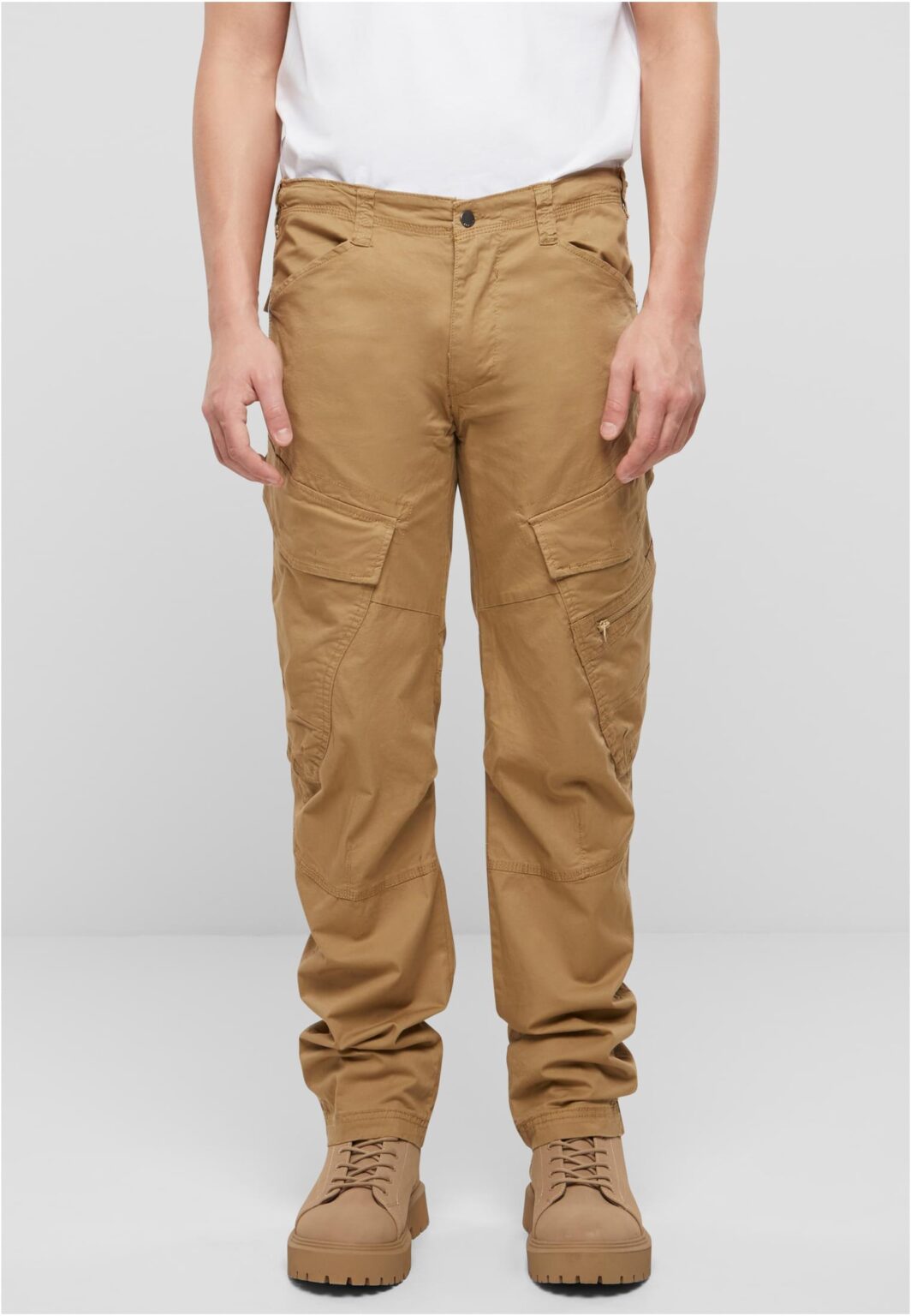 Camel Pants Adven Slim Fit Cargo Pants