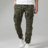Camo Cargo Jogging Pants olive camo