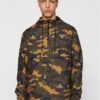 Camo Pull Over Windbreaker woodcamo