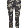 Camo Tech Women's High Waist Leggings Dark Mask