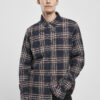 Campus Plaid Shirt Dark Blue/Rust