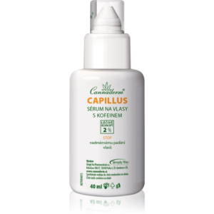 Cannaderm Capillus Caffeine hair serum szérum a hajra koffeinnel 40 ml-Ár