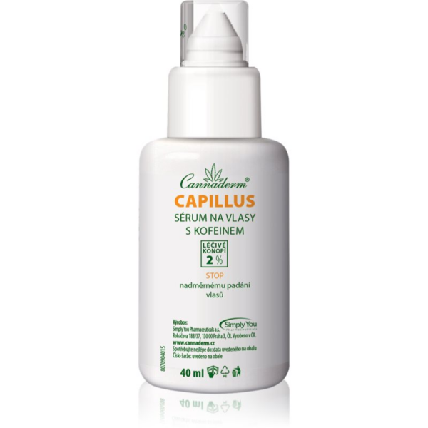 Cannaderm Capillus Caffeine hair serum szérum a hajra koffeinnel 40 ml-Ár