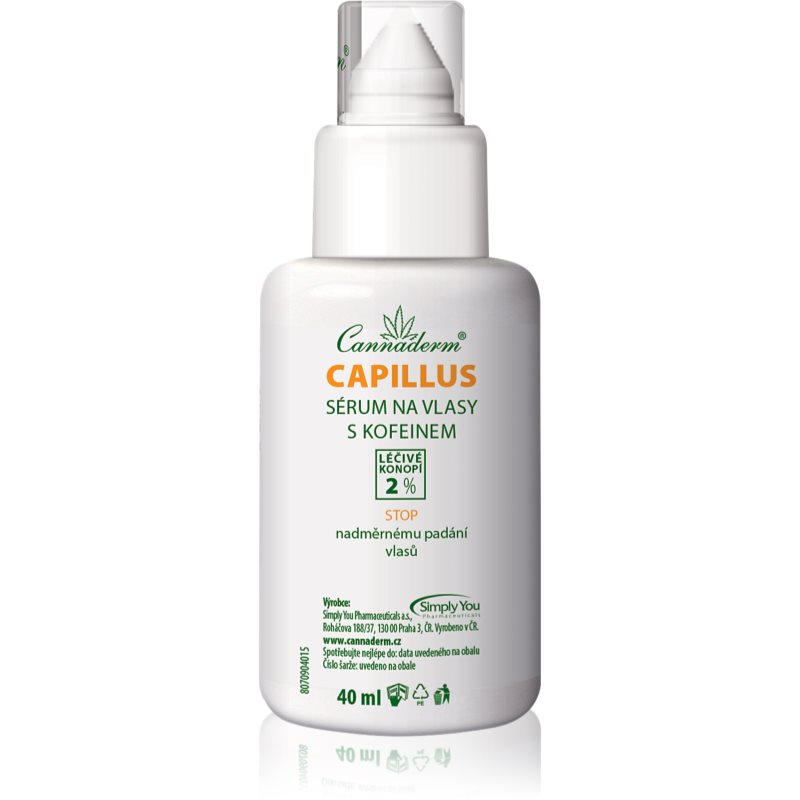 Cannaderm Capillus Caffeine hair serum szérum a hajra koffeinnel 40 ml-Ár