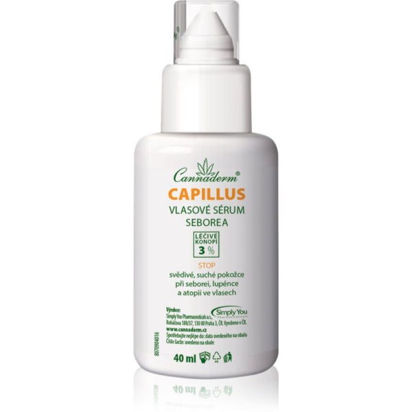 Cannaderm Capillus Seborea Hair Serum aktív szérum száraz