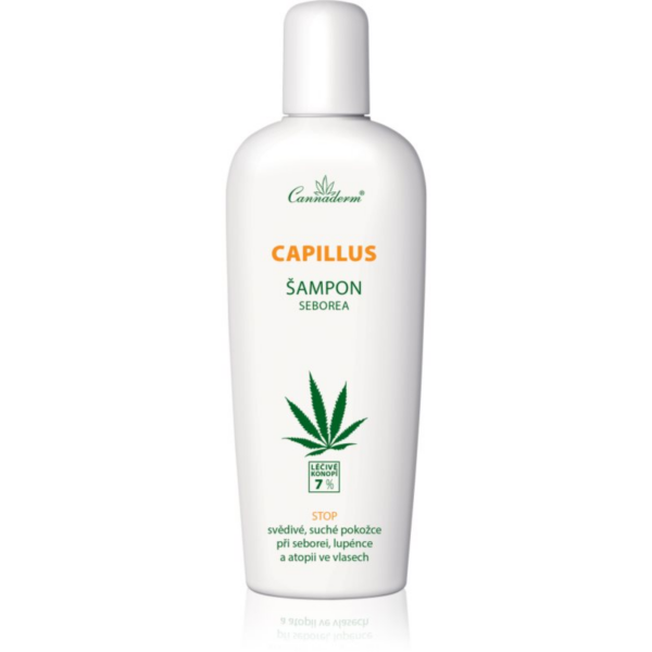Cannaderm Capillus Seborea Shampoo gyógynövényes sampon az irritált fejbőrre 150 ml-Ár