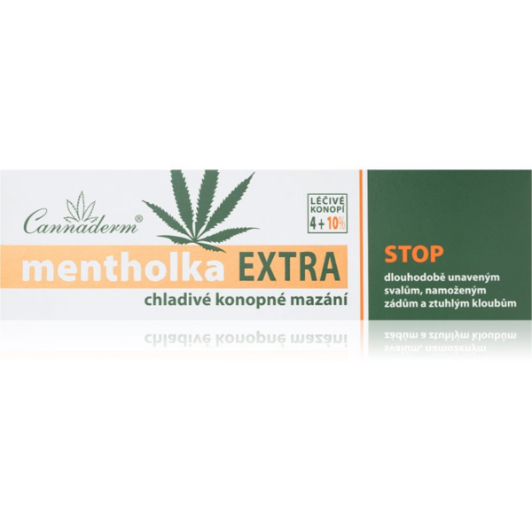 Cannaderm Mentholka EXTRA cooling lubrication kenderes hűsítő gél mentollal 150 ml-Ár