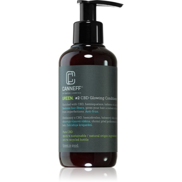 Canneff Green CBD Glowing Conditioner kondicionáló töredezés ellen 200 ml-Ár
