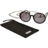 Cannes sunglasses with chain black