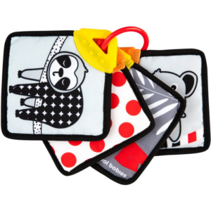 Canpol babies BabiesBoo Sensory Cards with Teether forgatható könyvecske rágókával 1 db