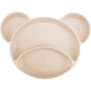 Canpol babies Bear osztott tányér tapadókoronggal Beige 1 db-Ár